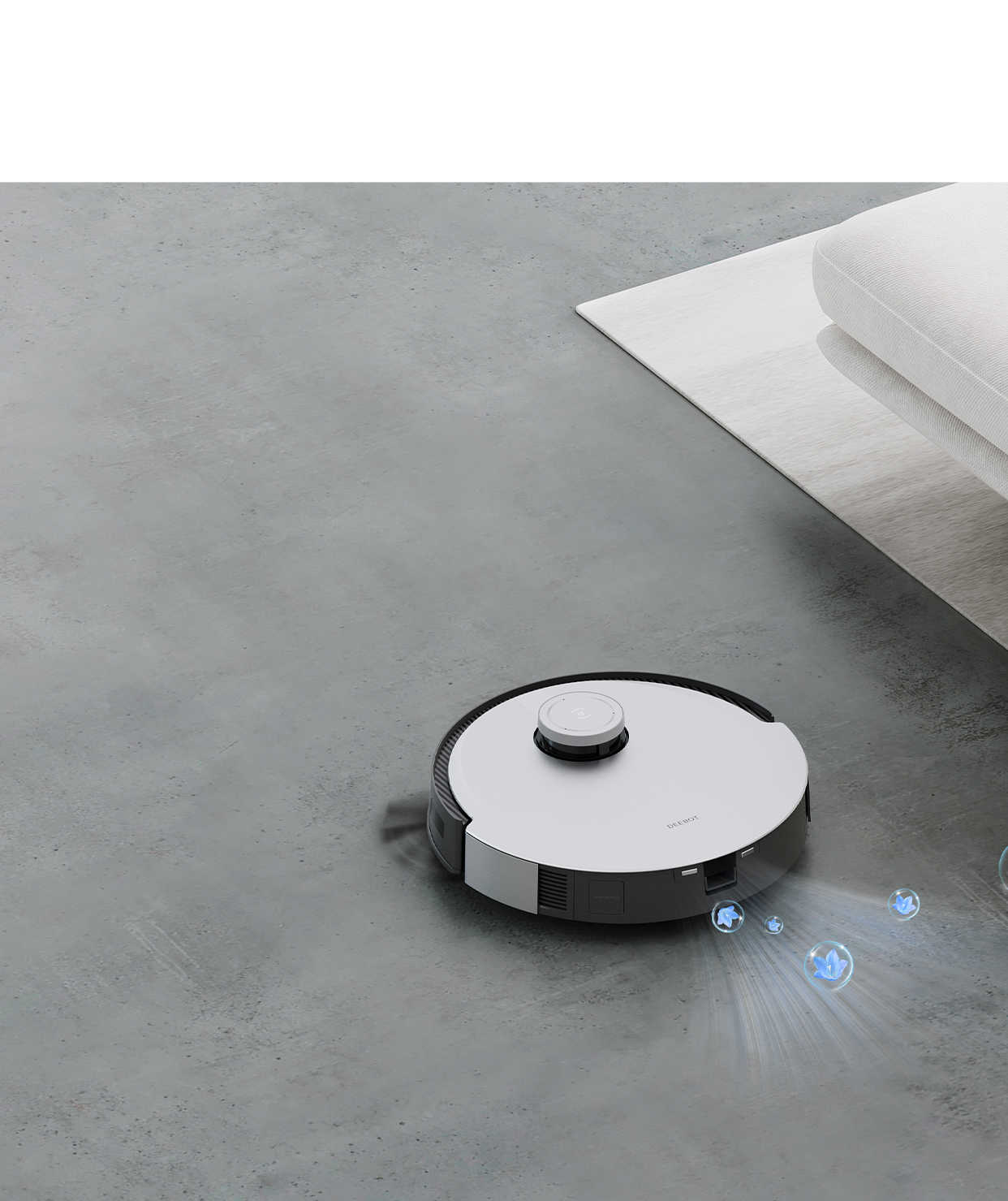 Disperses Fragrance While Sweeping Disperses Fragrance While Sweeping