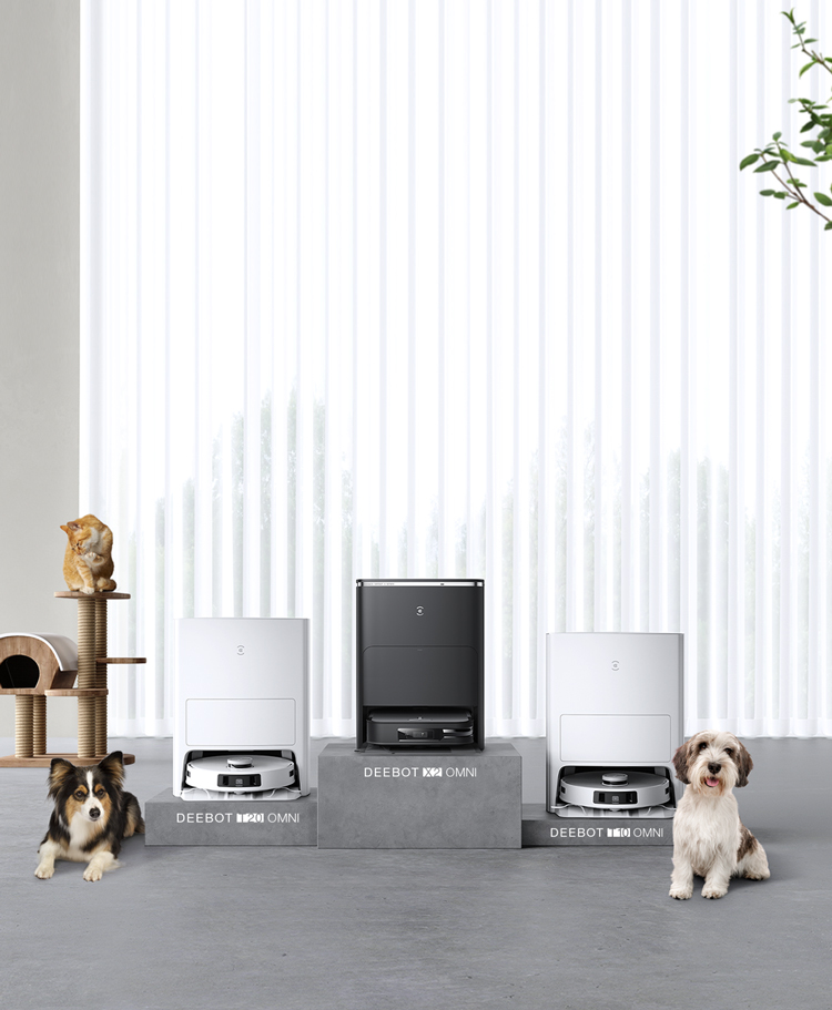 DEEBOT Robot Vacuums for Pet HairECOVACS US