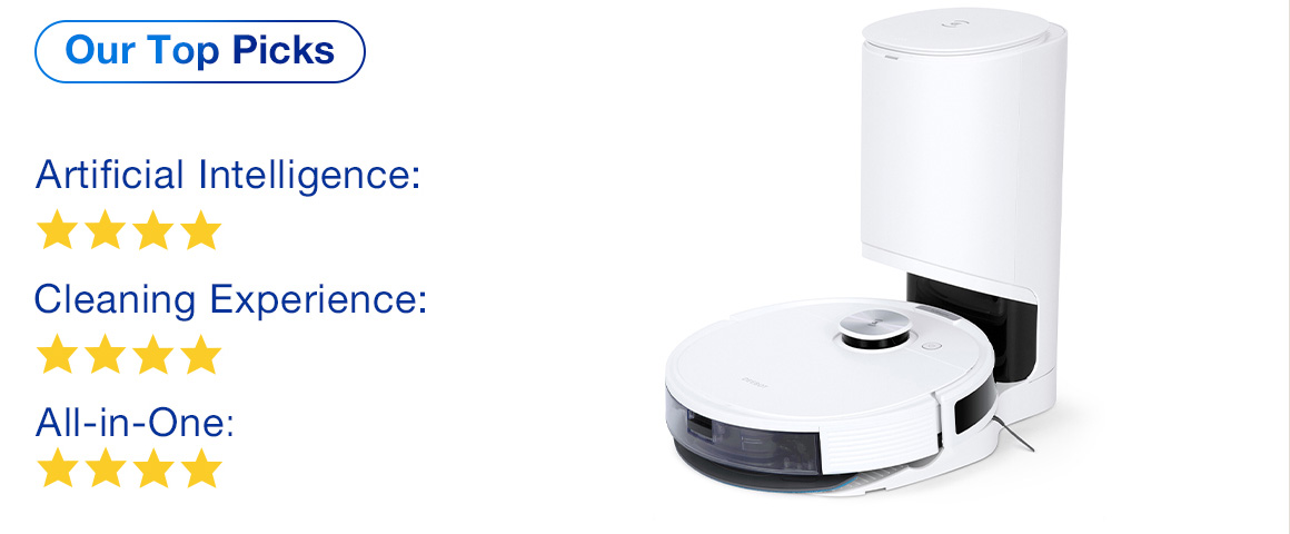 DEEBOT N10 PLUS tile floor vacuum