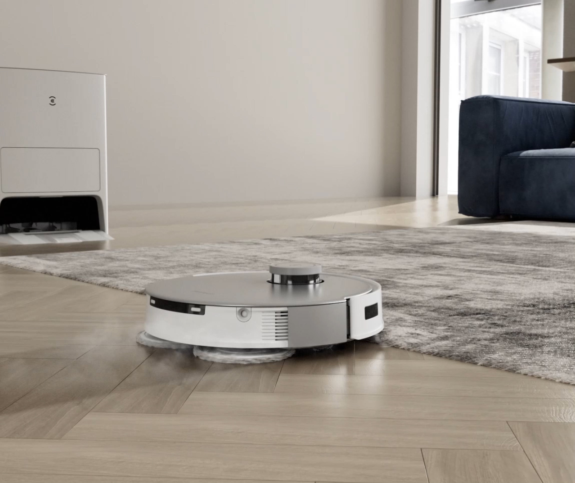 thumbnail image 2 of ECOVACS DEEBOT T20 Omni Robot Vacuum & Mop – White (Used, Tested, 30-Day Warranty) 2 of 6