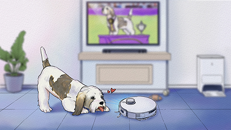 Pets with ECOVACS DEEBOT