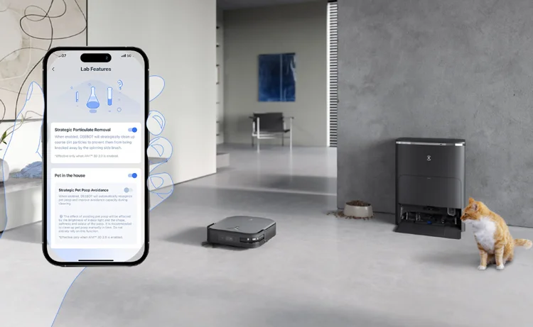 DEEBOT: ペットの毛用のロボット掃除機 | ECOVACS Japan公式サイト