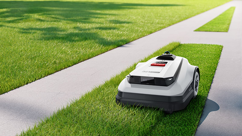CES 2025 Ecovacs robot lawn mower goat