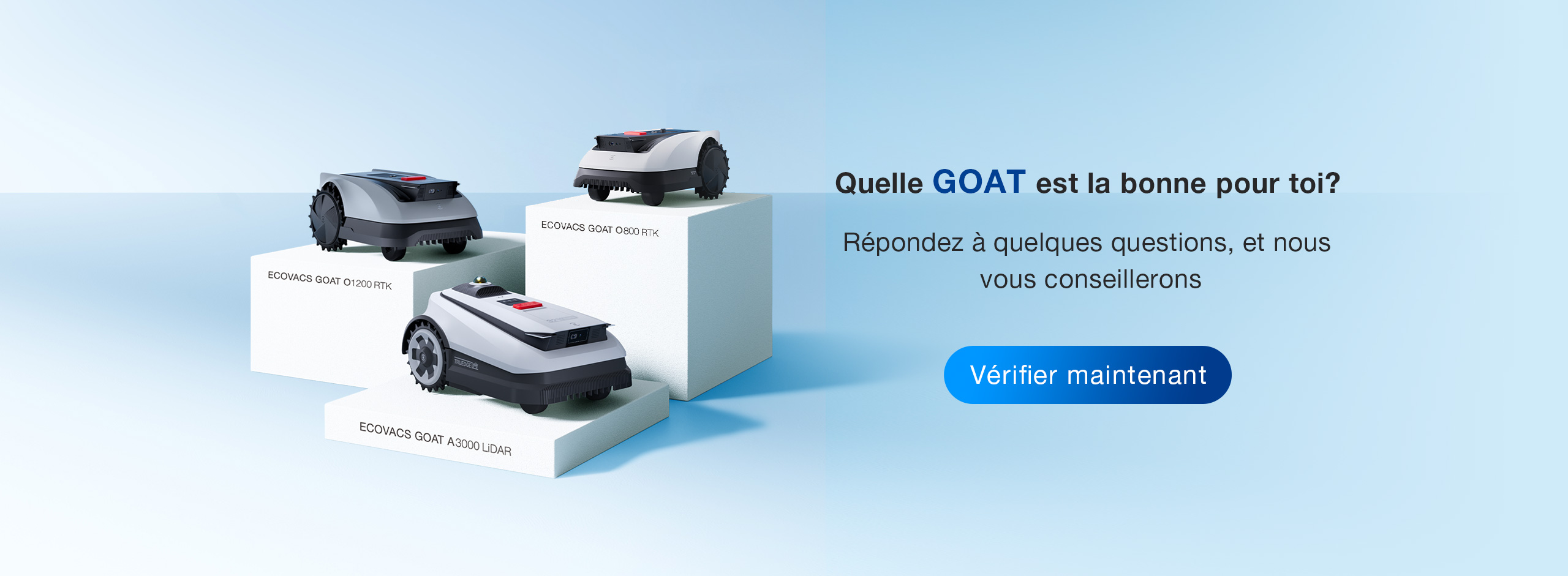 CES 2025 Ecovacs robot lawn mower goat