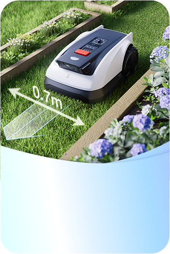 CES 2025 Ecovacs robot lawn mower goat