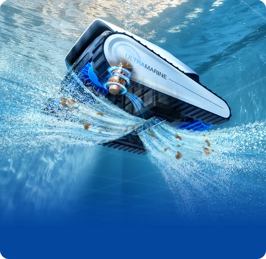 UltraPure Suction with 8000 GPH Power