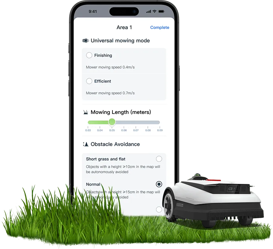 Grass-friendly Precision