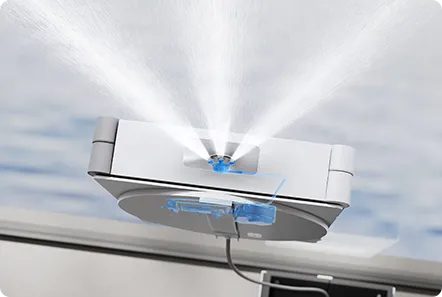 Three-Nozzle Wide-Angle Spray