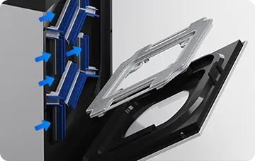 Station Self-Cleaning