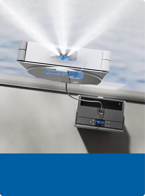 Three-Nozzle Wide-Angle Spray