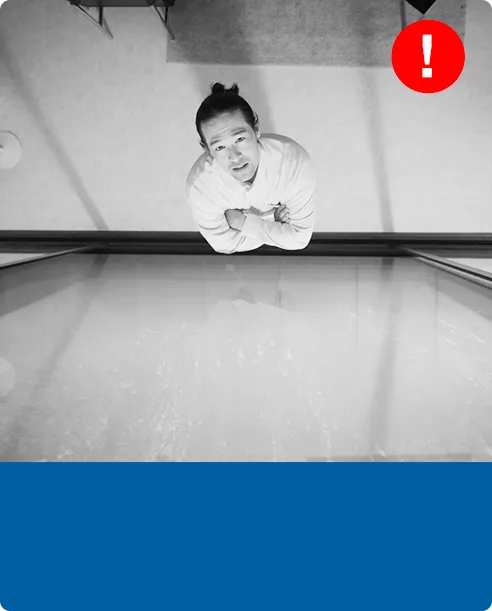 High areas are hard to reach.