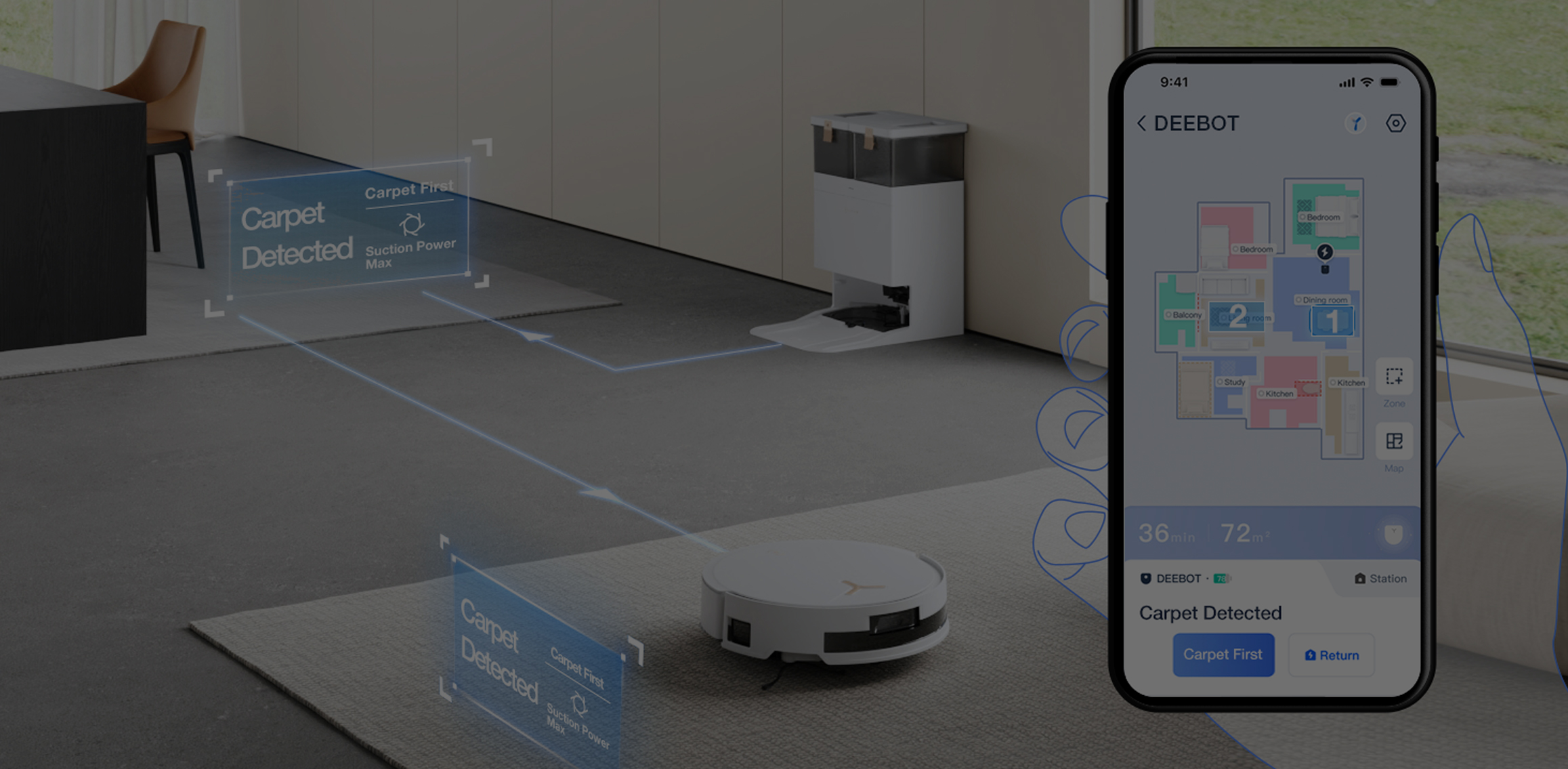ECOVACS DEEBOT T50 MAX PRO OMNI