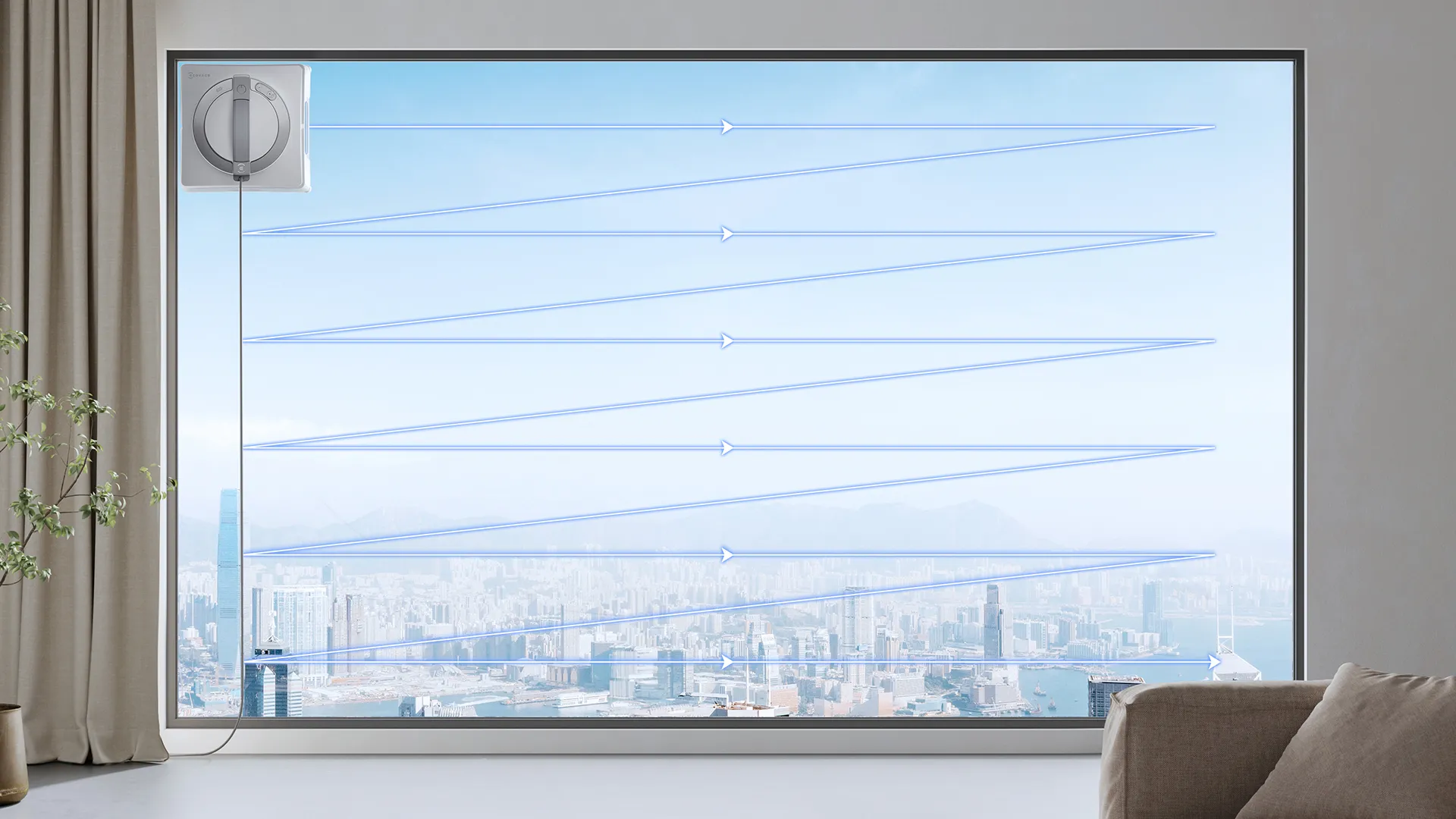 Revolutionäres innovatives Reinigungssystem für klarere Fenster als je zuvor Revolutionäres innovatives Reinigungssystem für klarere Fenster als je zuvor