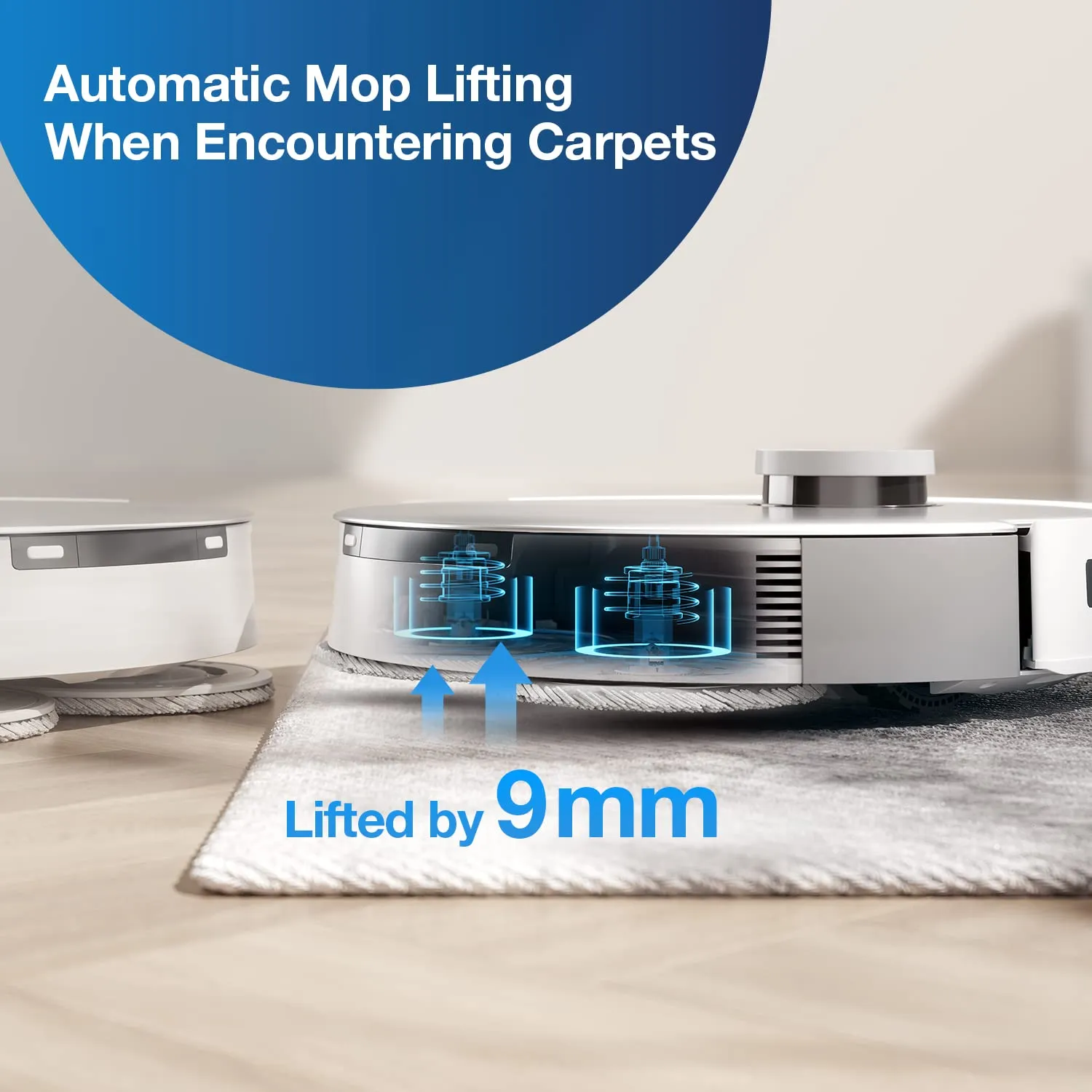 DEEBOT T20e OMNI 9mm mop lifting