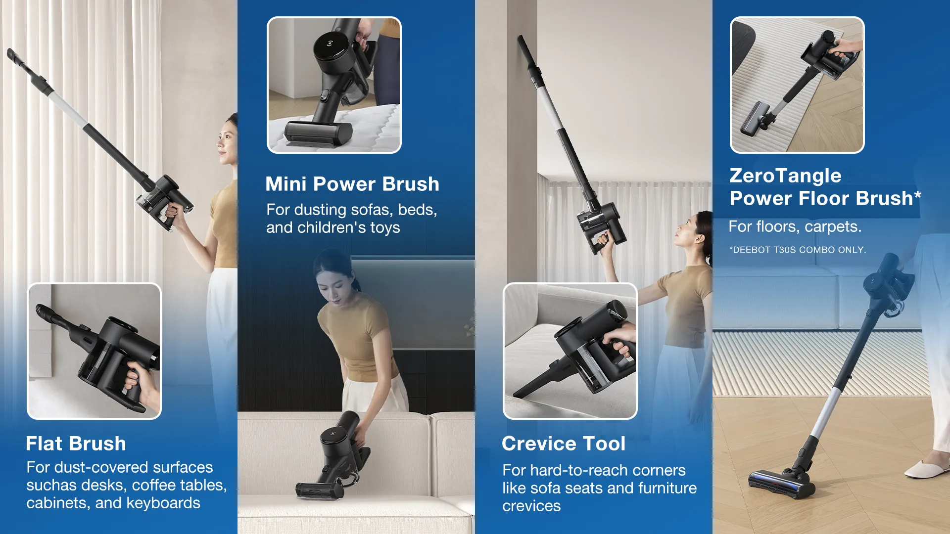  Experience the effortless, lightweight and versatile cleaning at your fingertips