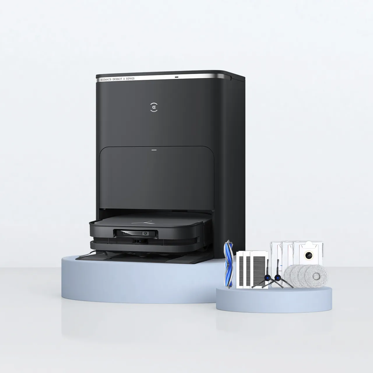 DEEBOT X5 PRO OMNI Robot Vacuum & Mop (12800Pa Suction, AINA 2.0 Navigation & 70℃ Hot Water Mop Washing)