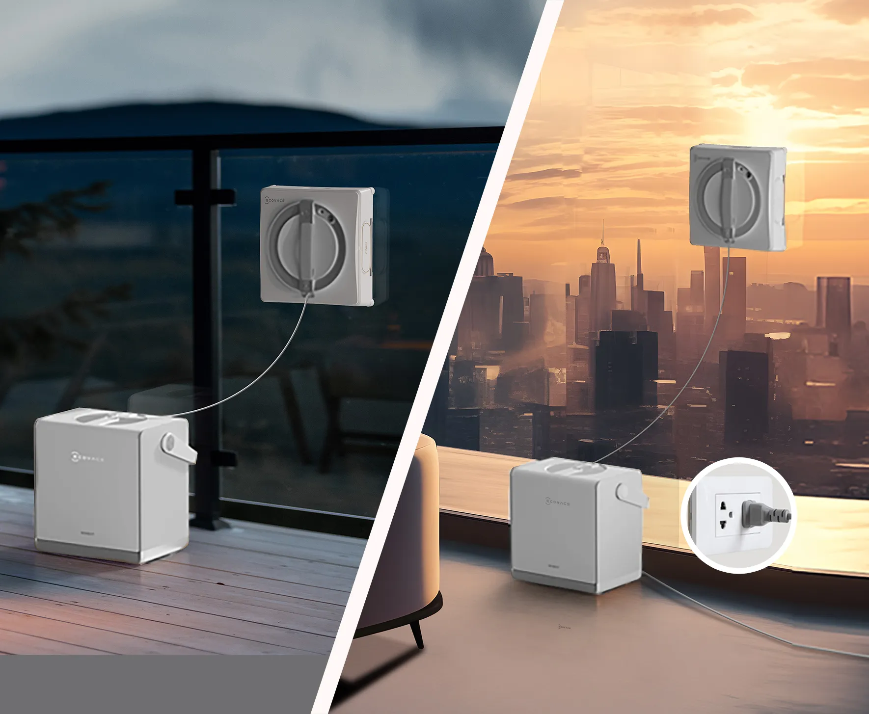 Two powering modes available to meet different charging needs
