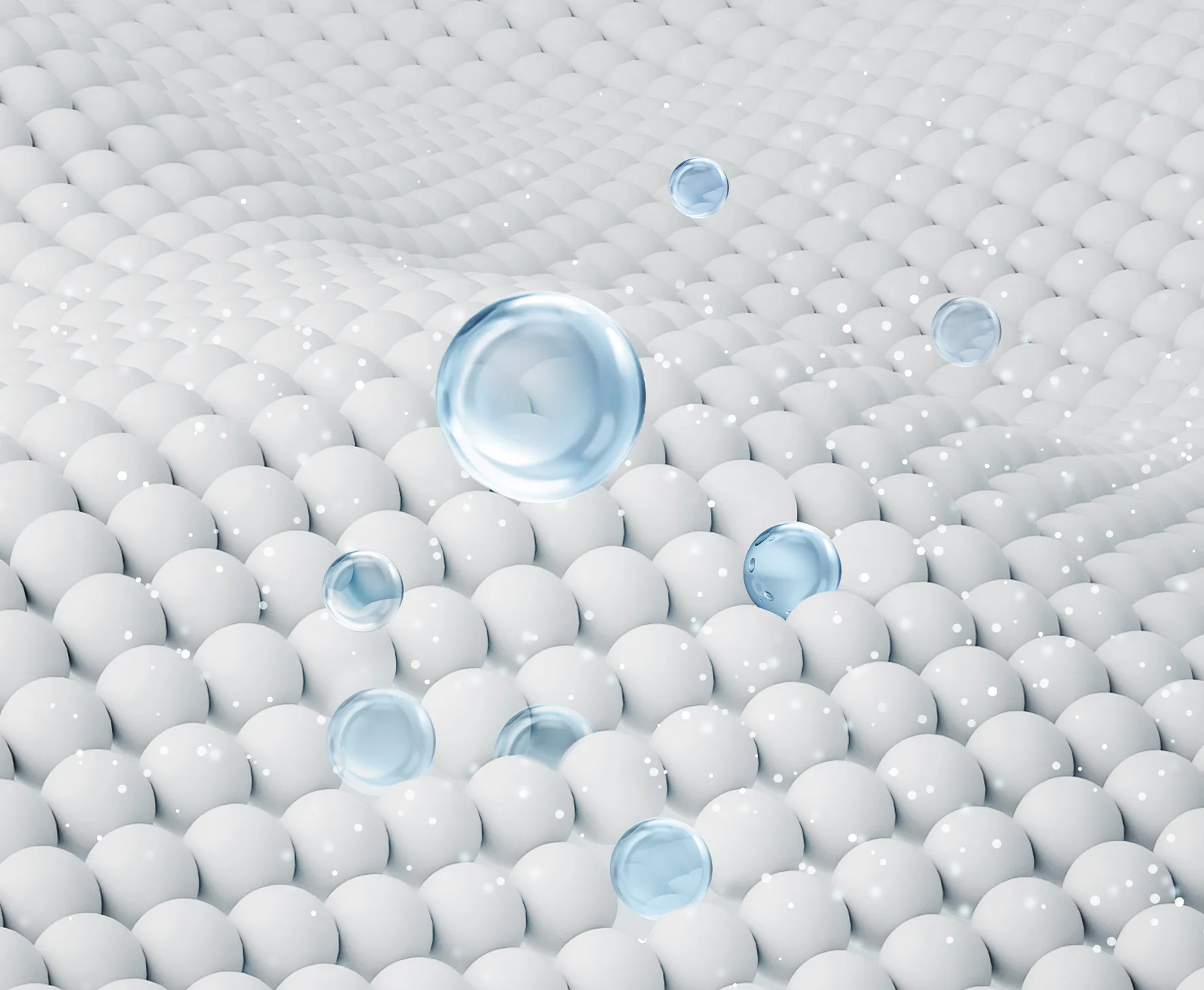 Cleaning cloth with a high water retention rate to help remove caked on dirt