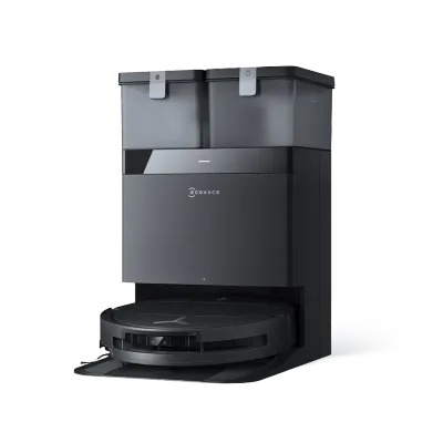 DEEBOT T50 PRO OMNI Black Robot Vacuum & Mop LiDAR (Strong Suction, AI, Ultra-Thin)