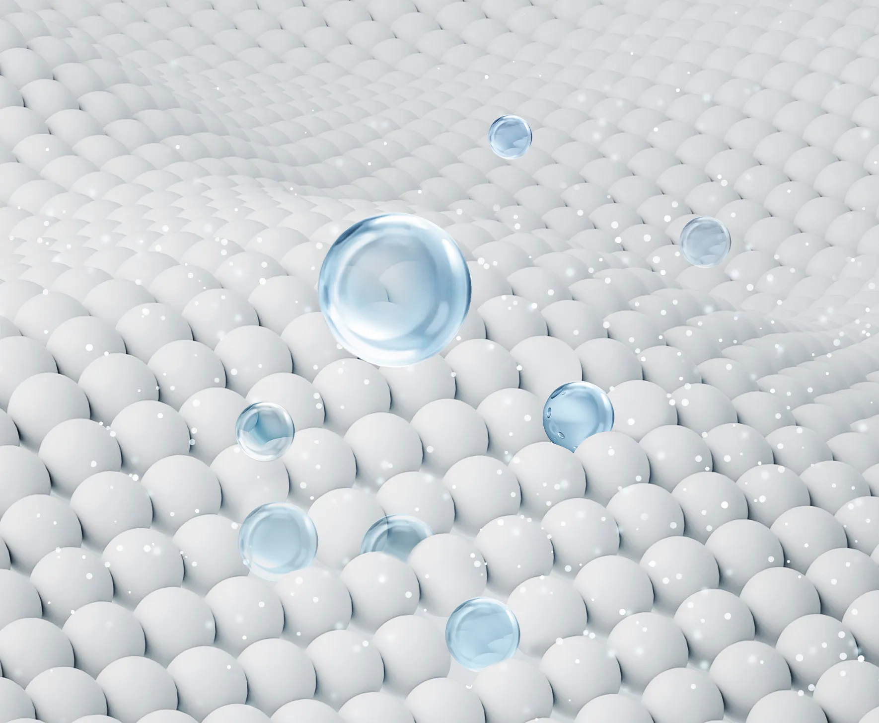 Cleaning cloth with a high water retention rate to help remove caked on dirt