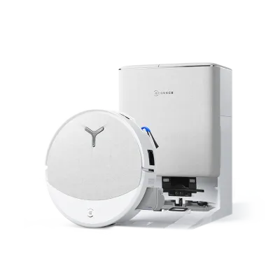 DEEBOT T90 PRO OMNI White Robot Vacuum & Mop(BLAST Cleaning, AI, Pet Care)