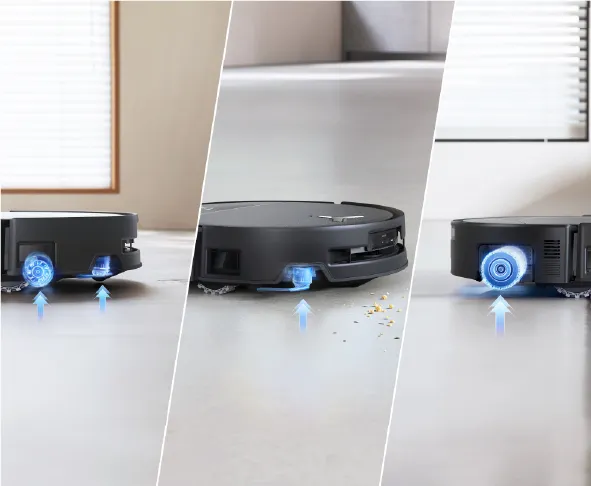 Triple Lift for Brushes and Roller