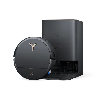 DEEBOT X8 MAX PRO OMNI BLACK Robot Vacuum & Mop(BLAST Cleaning, AI, Carpet Care)