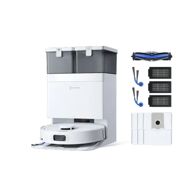 DEEBOT T30S PRO PLUS White&Accessories Bundle