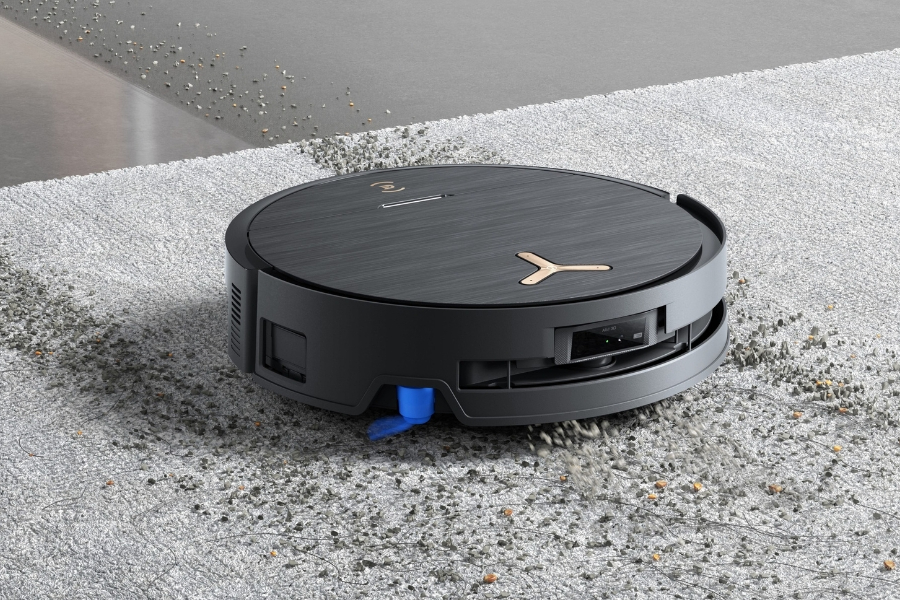 robot vacuum floor cleaning carpet