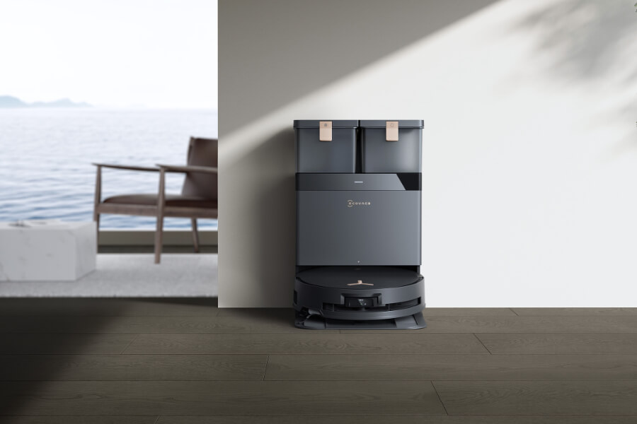 deebot x8 pro omni is charging