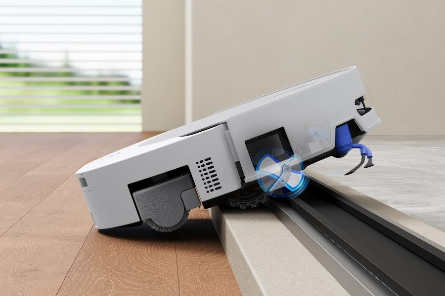 deebot robot vacuum climbing threshold