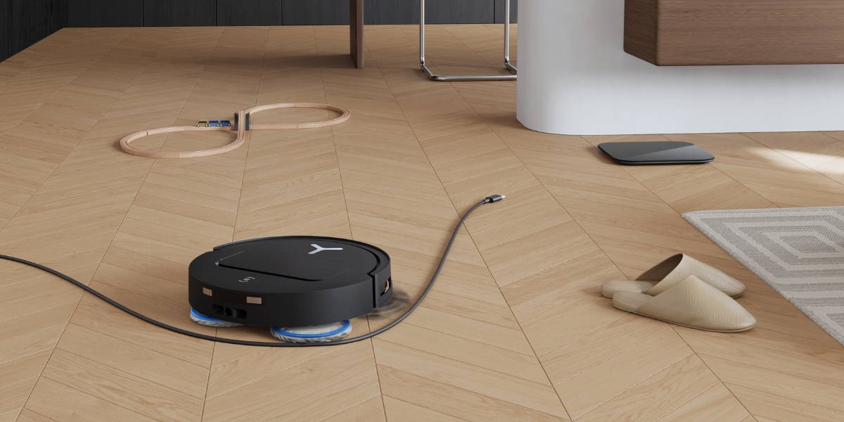 deebot robot vacuum detecting objects on the floor