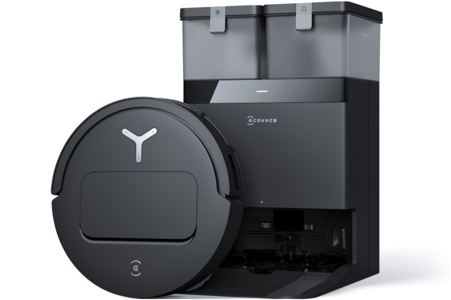 deebot t50 pro omni robot vacuum cleaner in black