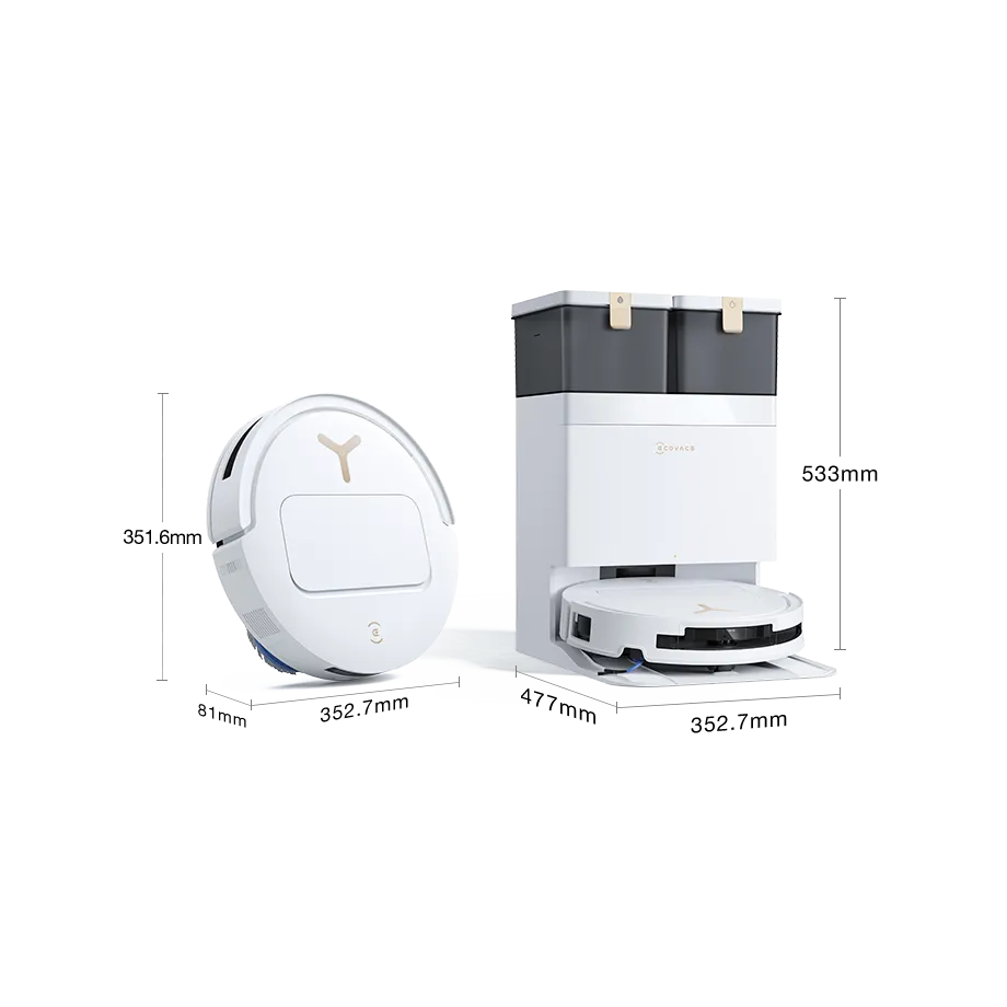 deebot t50s pro omni white dimension 920x920