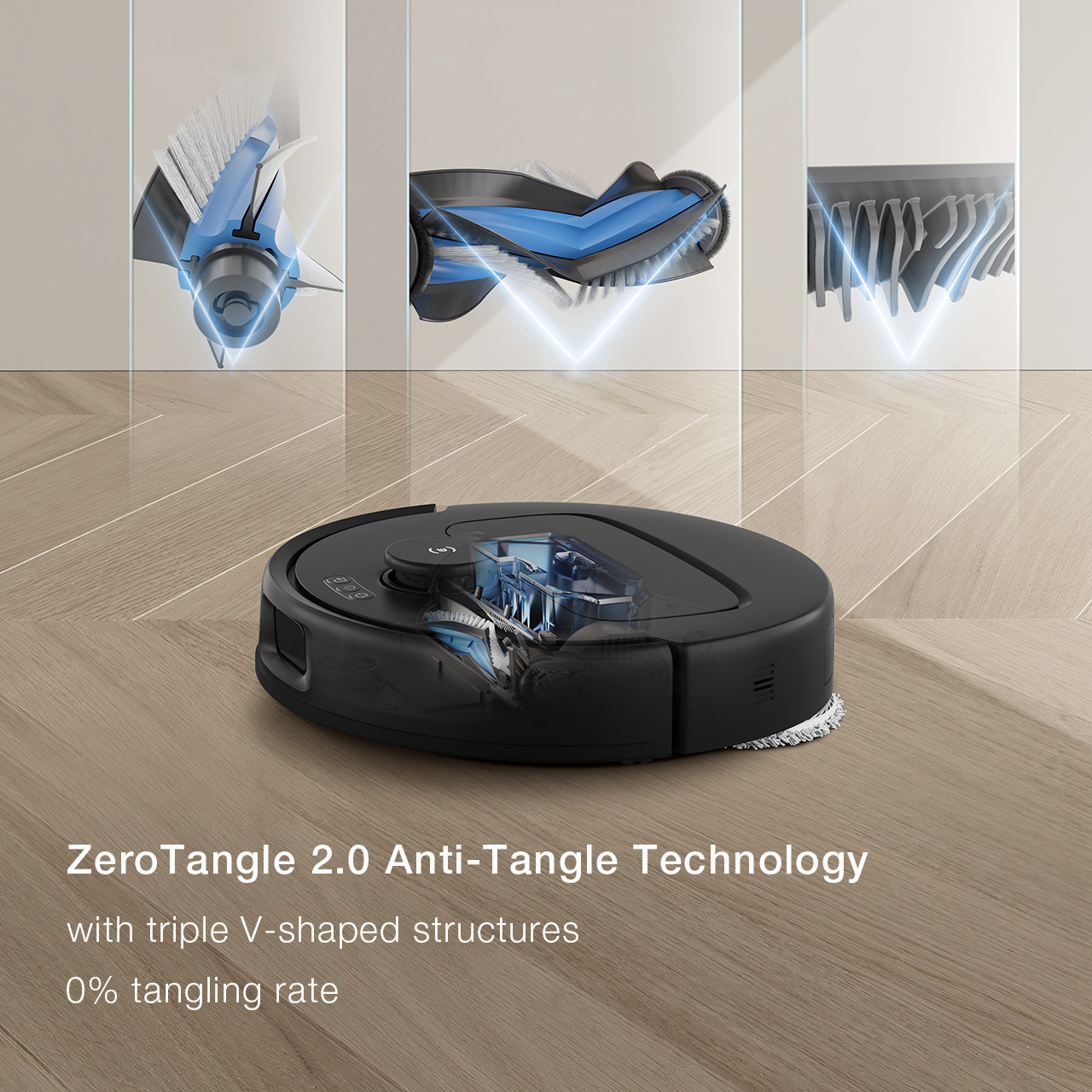 DEEBOT N30 OMNI Robot Vacuum (TruEdge,Auto-Lift Mopping,Self