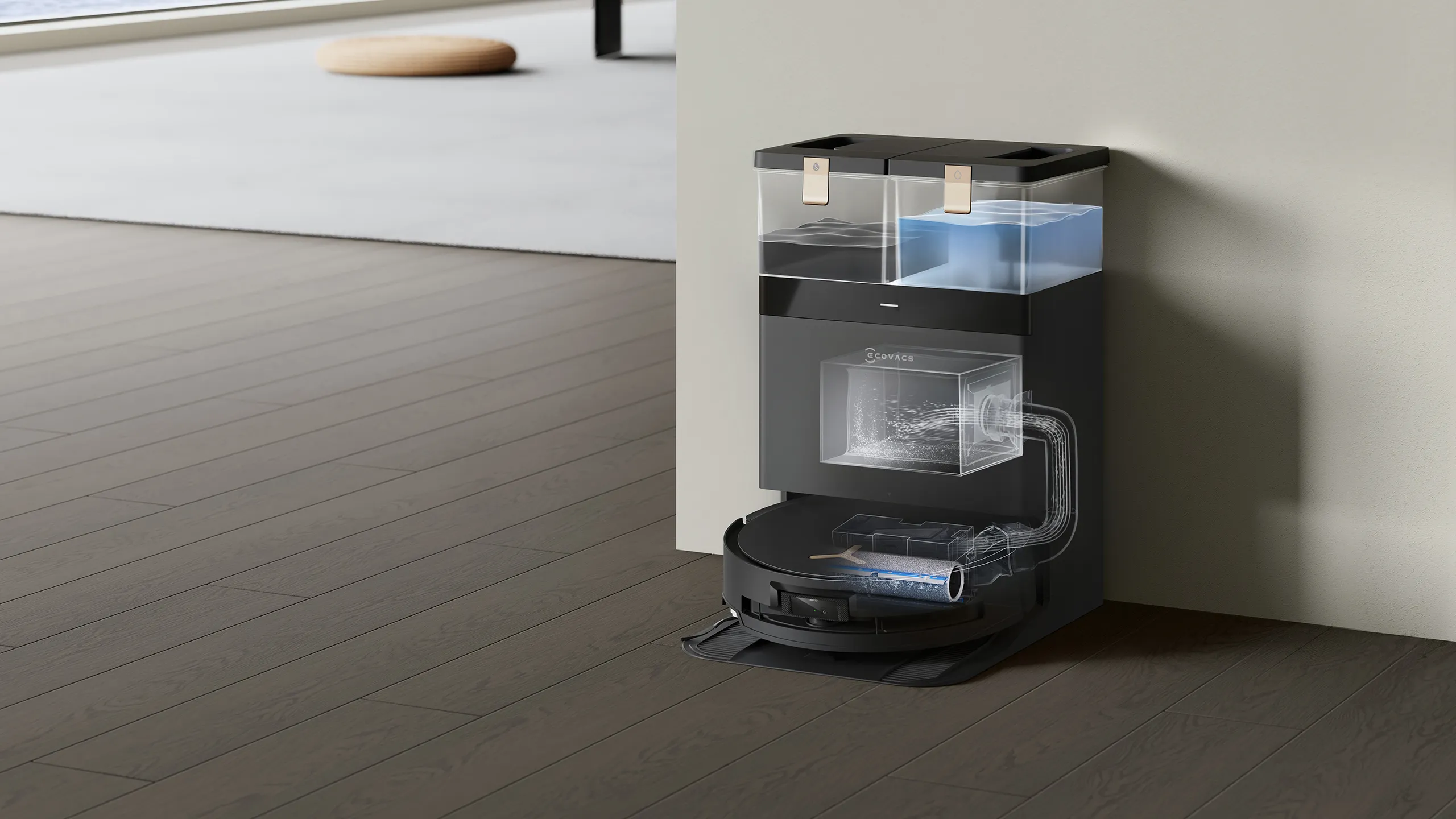 La station OMNI, plus petite mais plus puissante pour un contrôle mains libres total La station OMNI, plus petite mais plus puissante pour un contrôle mains libres total