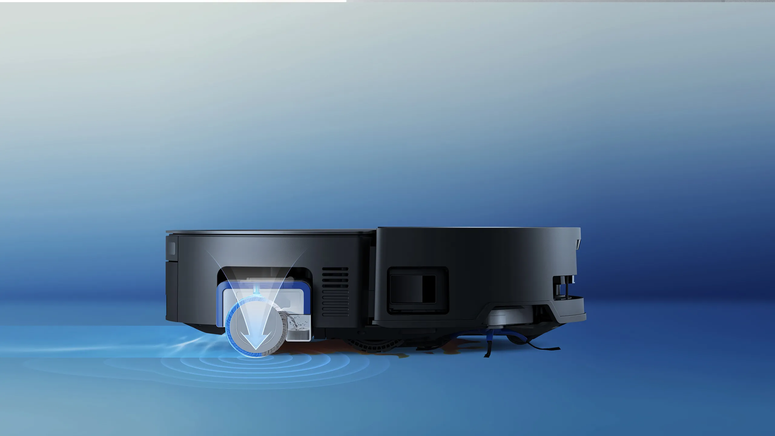 Une expérience de nettoyage exceptionnelle grâce à la technologie d’auto-nettoyage instantané OZMO ROLLER