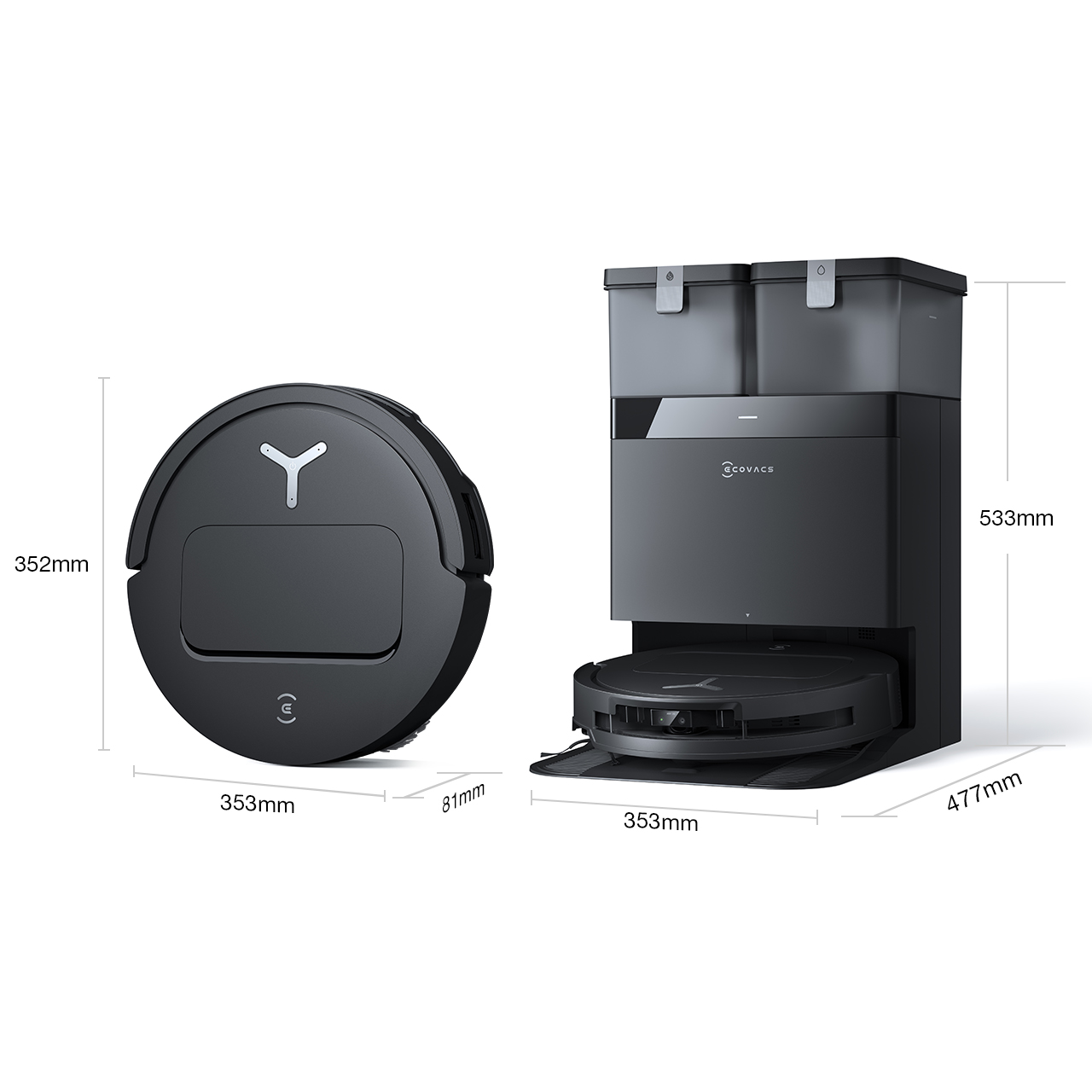 DEEBOT T50 PRO OMNI Robot Vacuum - ECOVACS CA
