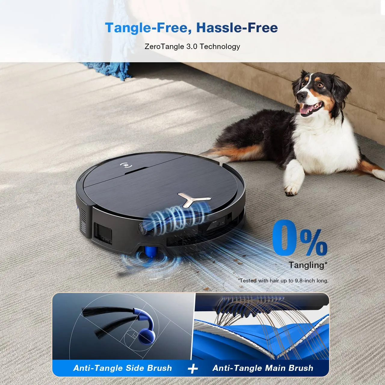 en deebot x9 pro omni tangle free hassle free