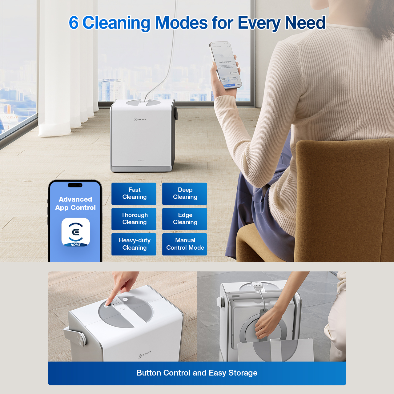 WINBOT W2 PRO OMNI Package - ECOVACS CA