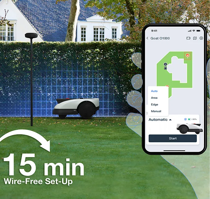 Automated Mapping & Wire-Free Set-Up