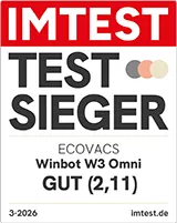 Siegel_IMTEST_TestSieger_ECOVACS_Winbot_W3