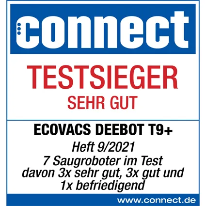 DEEBOT T9 PLUS_connect_sehr gut