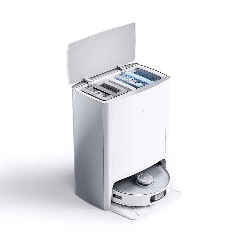 DEEBOTX1OMNI_White_TopLeft_Open_Oversea