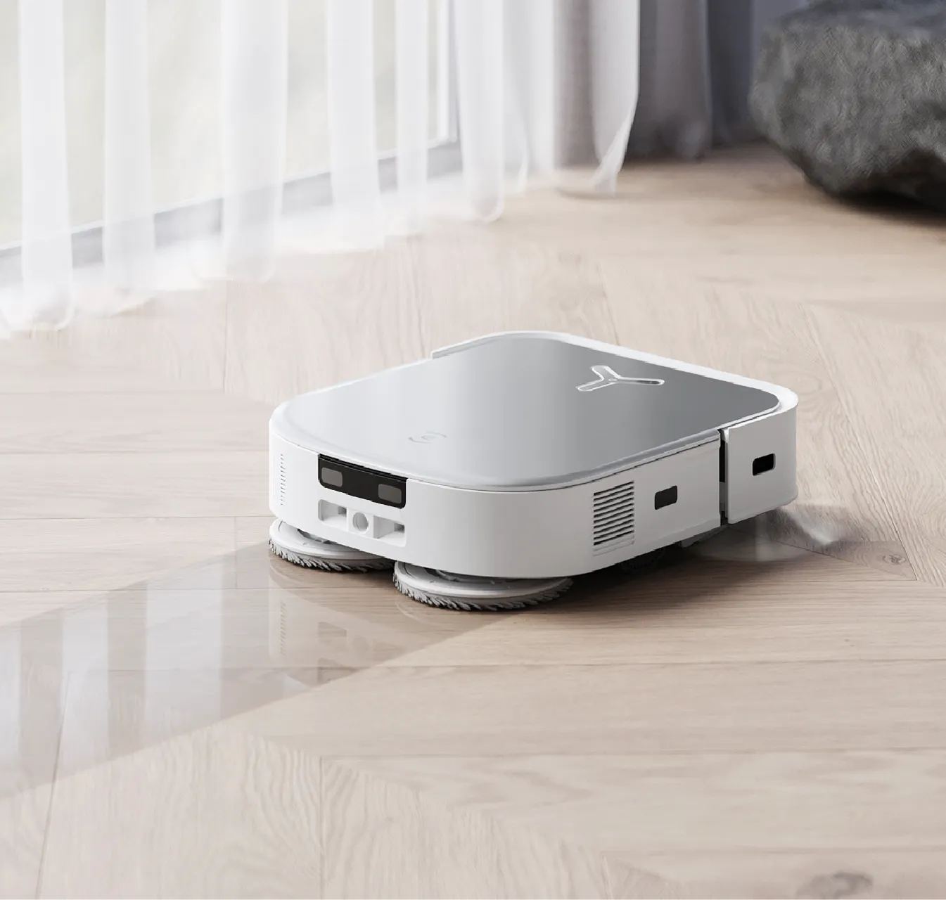 OZMO Turbo 2.0 Rotierendes Wischsystem mit Chenille-Gewebe