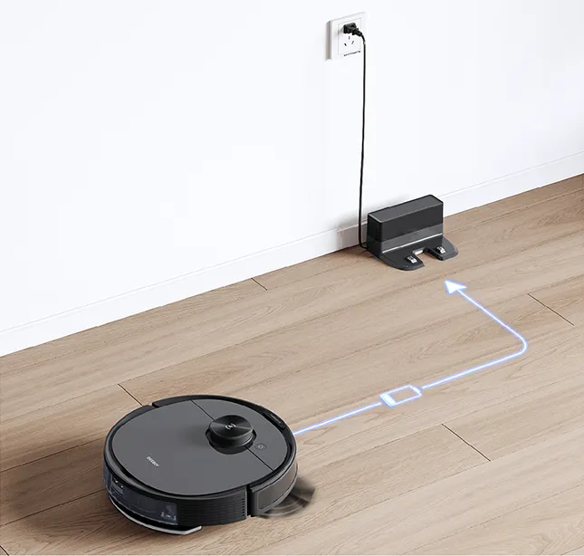 Automatische Ladefunktion Kontinuierliche Reinigung