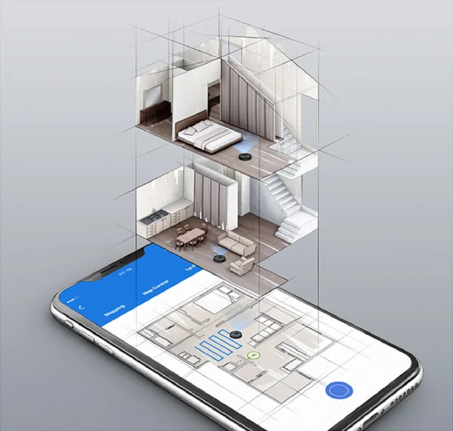 Kartierung mehrerer Etagen