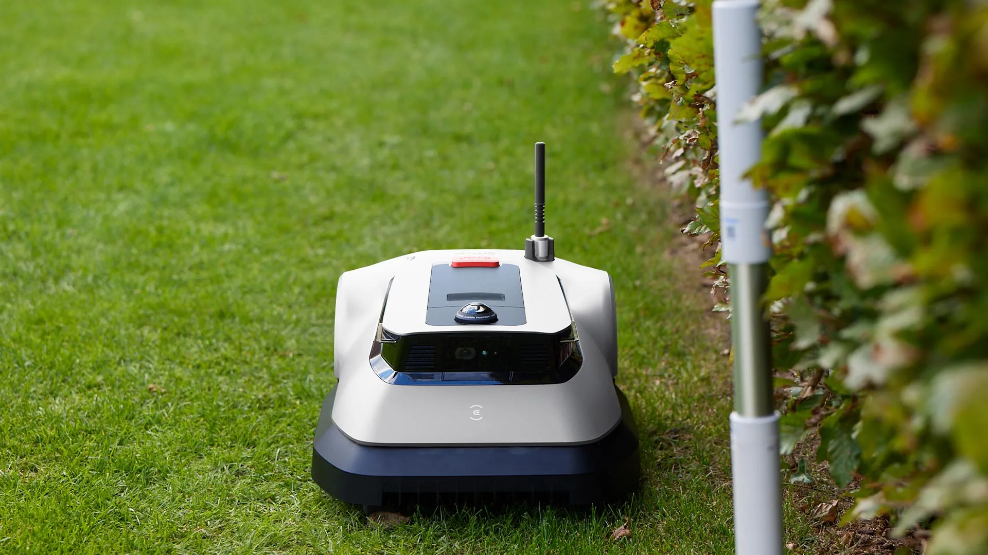 Kabellose Einstellung der Mähgrenzen Kabellose Einstellung der Mähgrenzen