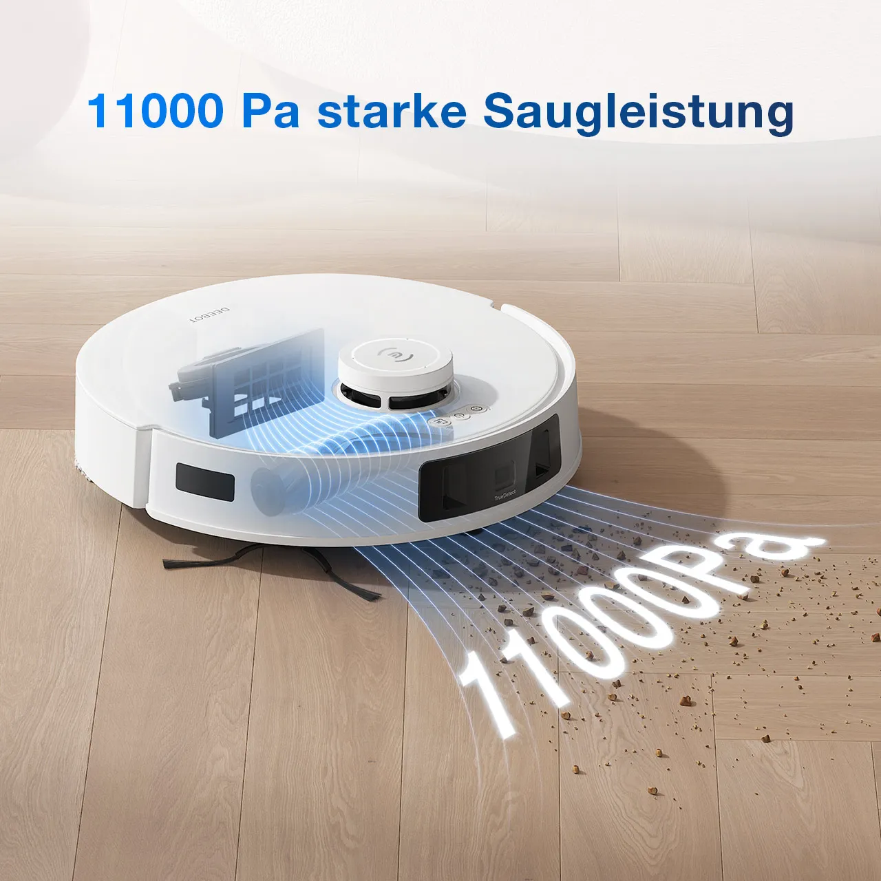 211000PaPowerfulSuction