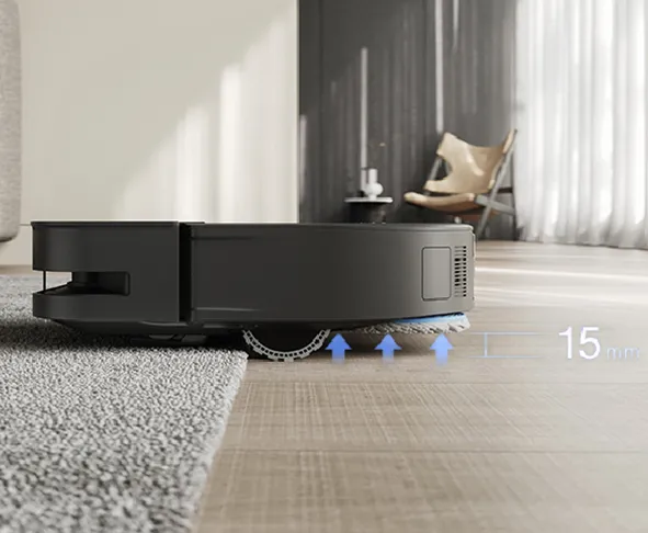 Wischpad mit automatischer 15-mm-Hebefunktion